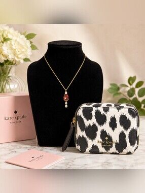 💕✨️Kate Spade Necklace & Jewelry Box Bundle ❤️✨ NWT/NWOT